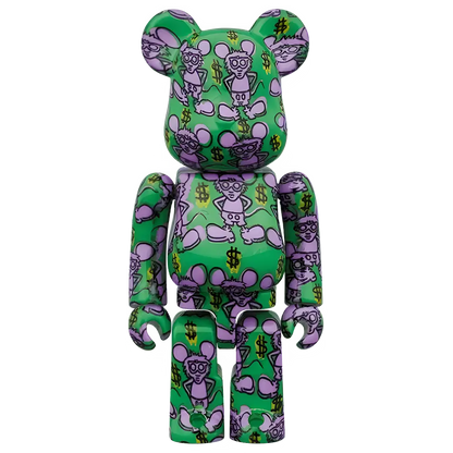 Bearbrick Keith Haring #11 100%+400% Herstellerbild 2