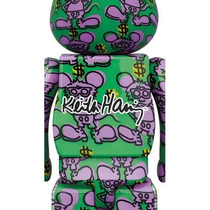 Bearbrick Keith Haring #11 100%+400% Herstellerbild 4