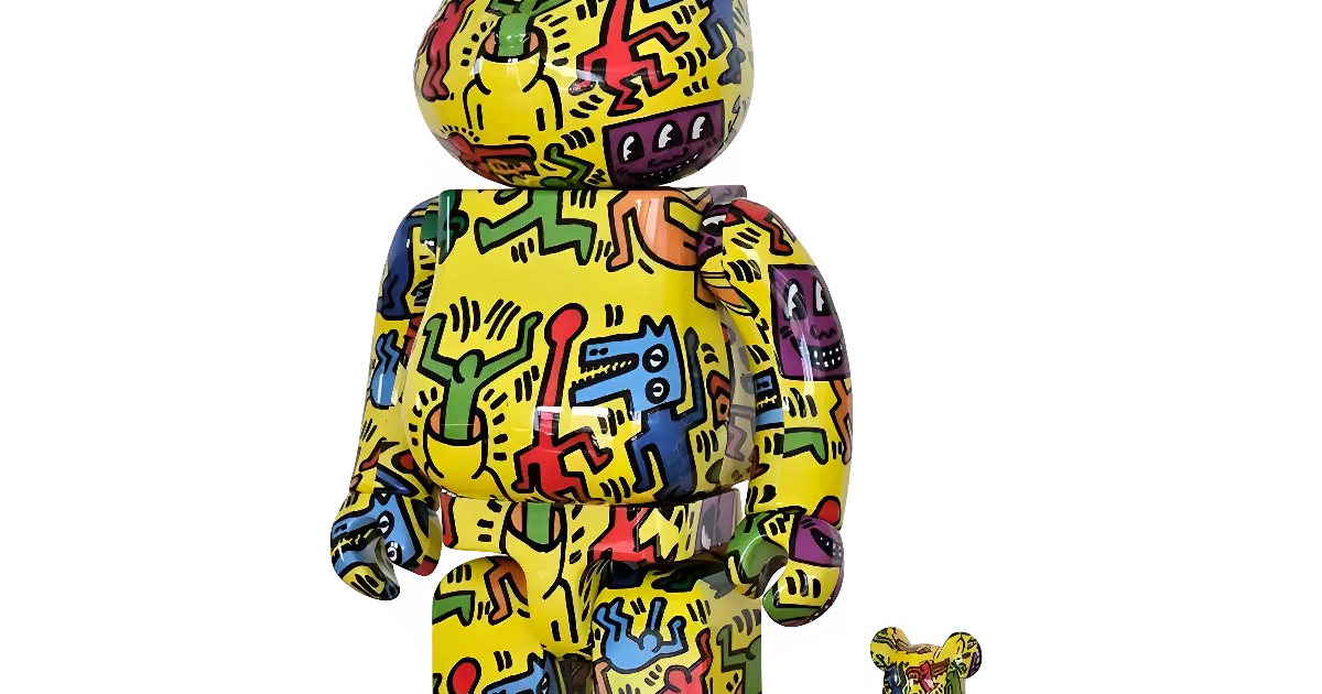 BE@RBRICK Keith Haring #5 100%+400% | MyBearBrick.de