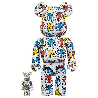 Bearbrick Keith Haring #9 100%+400% Herstellerbild 1