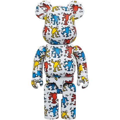 Bearbrick Keith Haring #9 100%+400% Herstellerbild 3