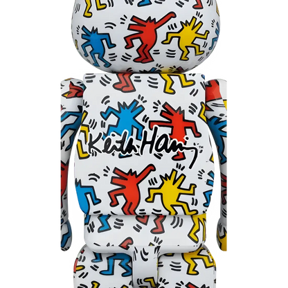 Bearbrick Keith Haring #9 100%+400% Herstellerbild 4