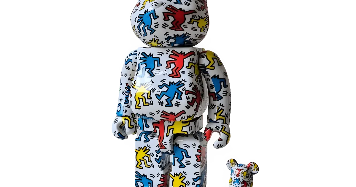 BE@RBRICK KEITH HARING #9 100％ & 400％ BE@RBRICK Keith Haring #9 100%+400% | MyBearBrick.de