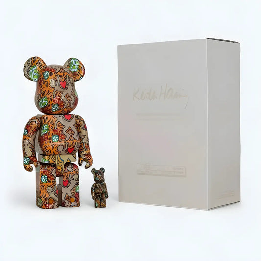 Bearbrick Keith Haring 'Special' 100%+400% mit Verpackung