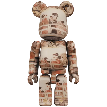 Bearbrick Kitagawa Utamaro 'On Top and Beneath Ryougoku Bridge' 100%+400% Herstellerbild 2