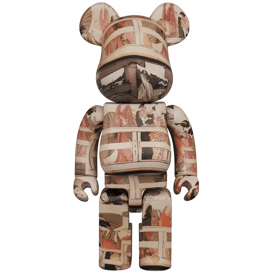 Bearbrick Kitagawa Utamaro 'On Top and Beneath Ryougoku Bridge' 100%+400% Herstellerbild 3