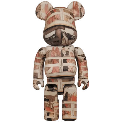 Bearbrick Kitagawa Utamaro 'On Top and Beneath Ryougoku Bridge' 100%+400% Herstellerbild 3