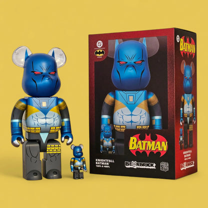 BE@RBRICK Knightfall Batman 100%+400% | MyBearBrick.de