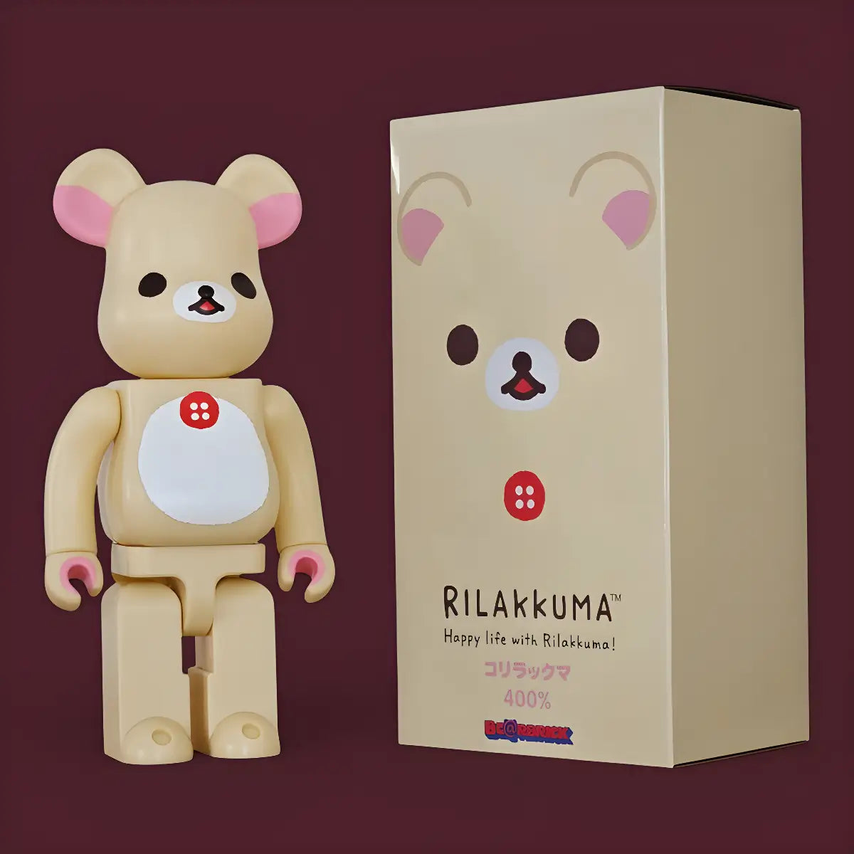 ベアブリックコリラックマRilakkuma400%