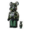 Bearbrick LBWK × BAPE 100%+400% schräg