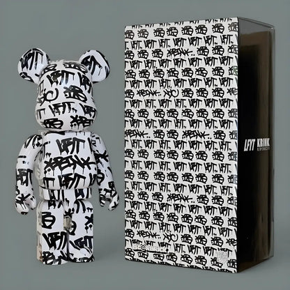 Bearbrick LFYT × KRINK 1000% mit Verpackung