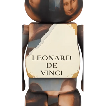 Bearbrick Leonardo da Vinci 'Mona Lisa' 100%+400% Herstellerbild 4