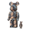 Bearbrick Leonardo da Vinci 'Mona Lisa' 100%+400% schräg