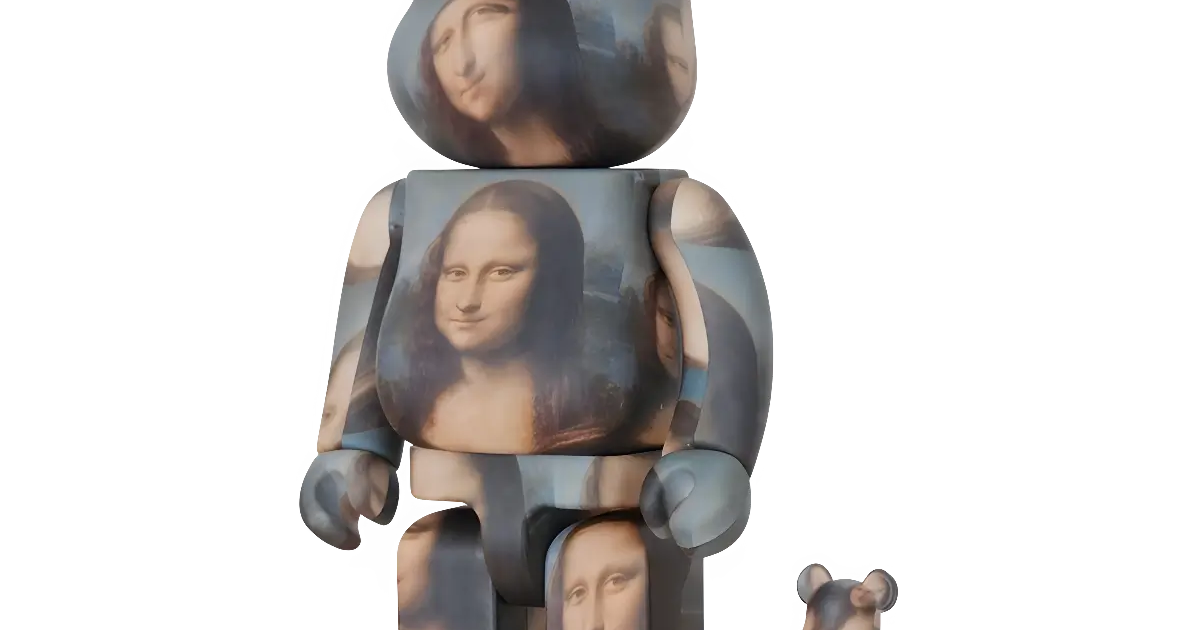 BE@RBRICK Leonardo da Vinci 'Mona Lisa' 100%+400% BE@RBRICK Leonardo da Vinci 'Mona Lisa' 100%+400%