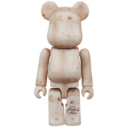 Bearbrick Leonardo da Vinci 'Vitruvian Man' 100%+400% Herstellerbild 2