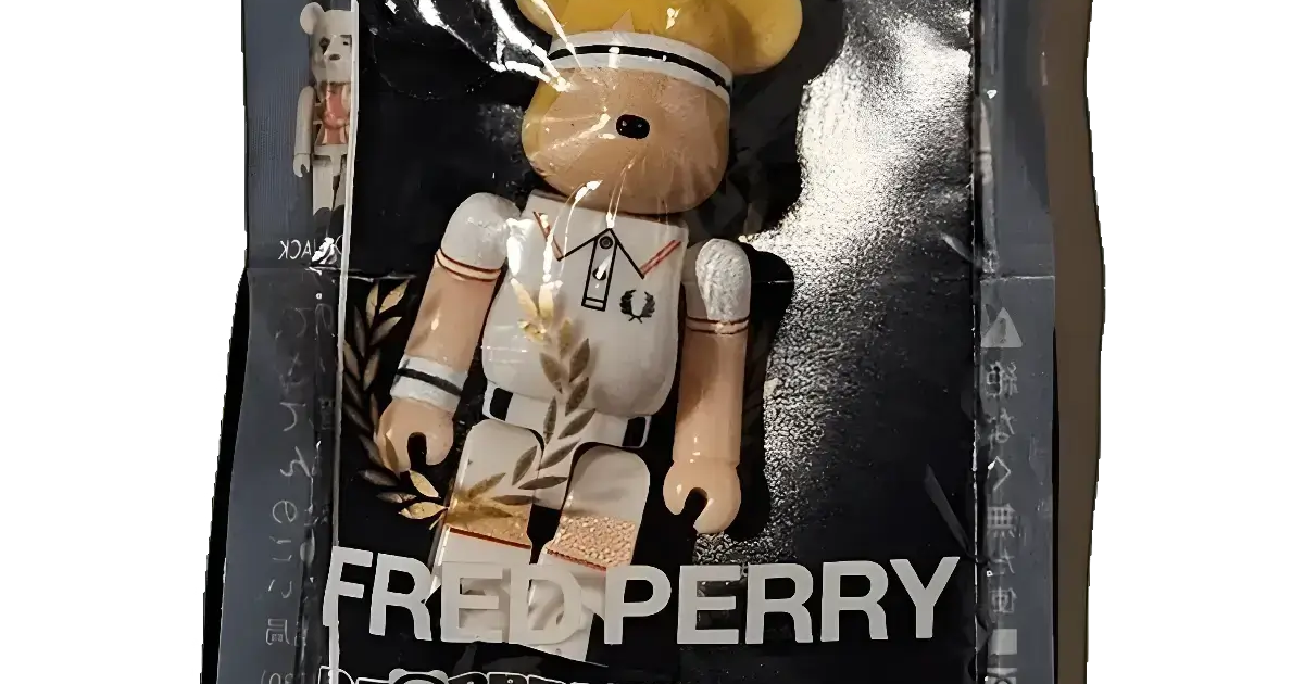 BE@RBRICK Lipton × Fred Perry (2012) | MyBearBrick.de