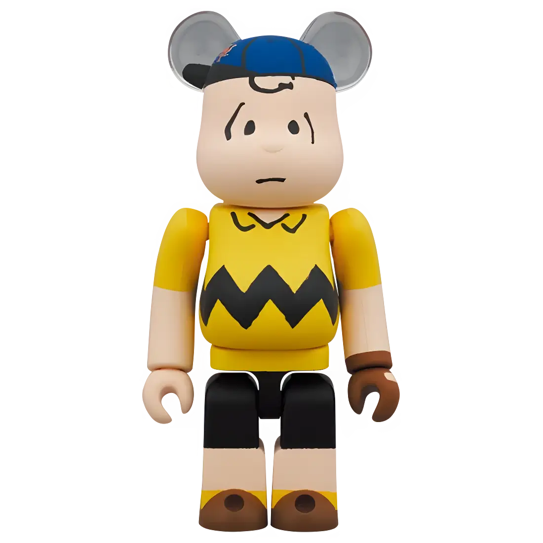 Bearbrick MLB × Peanuts Charlie Brown [New York Mets] 100%+400% Herstellerbild 2