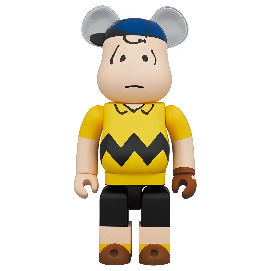 Bearbrick MLB × Peanuts Charlie Brown [New York Mets] 100%+400% Herstellerbild 3