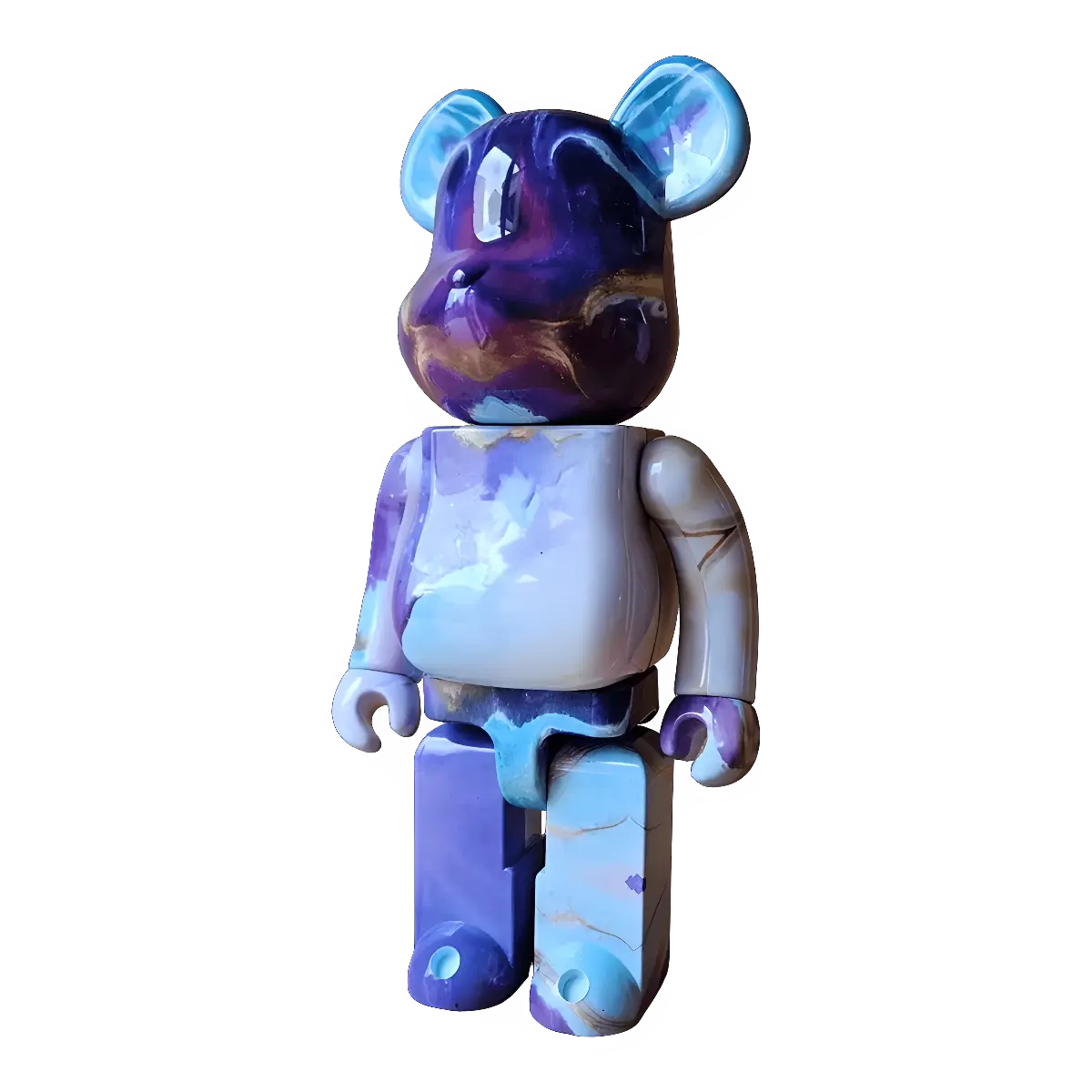 Bearbrick Marble 400% schräg