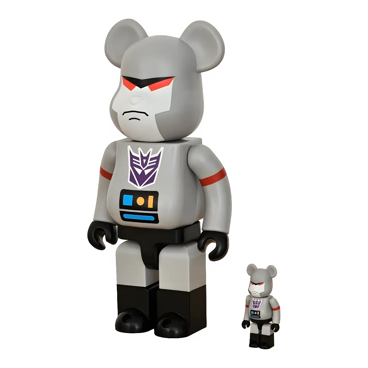 Bearbrick Megatron [Transformers] 100%+400% schräg