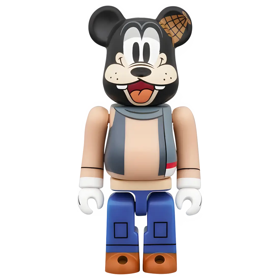Bearbrick Mickey Mouse & Goofy (Lonesome Ghosts Version) 2er-Set 100% Herstellerbild 4