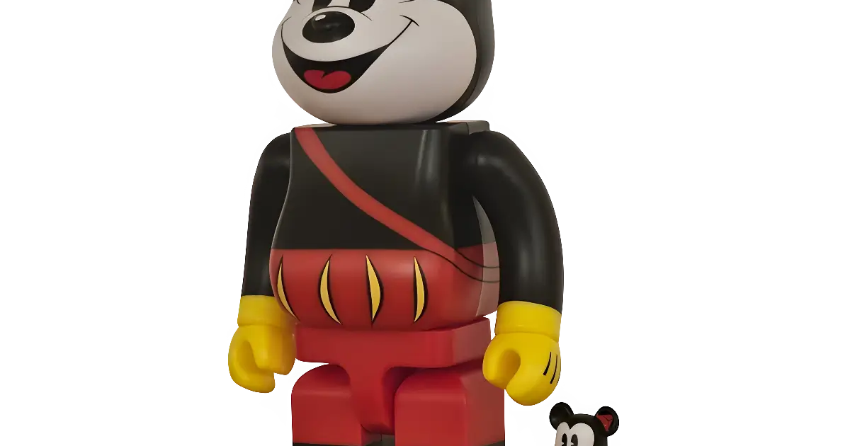 BE@RBRICK Mickey the Bard 100% + 400% | MyBearBrick.de