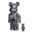 BE@RBRICK Moon Footprints [Apollo 11] (100%+400%)