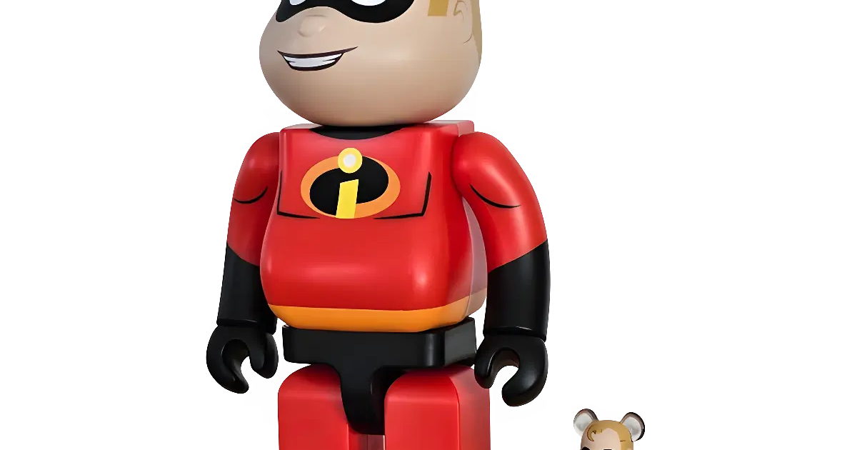 BE@RBRICK Mr. Incredible 100%+400% | MyBearBrick.de