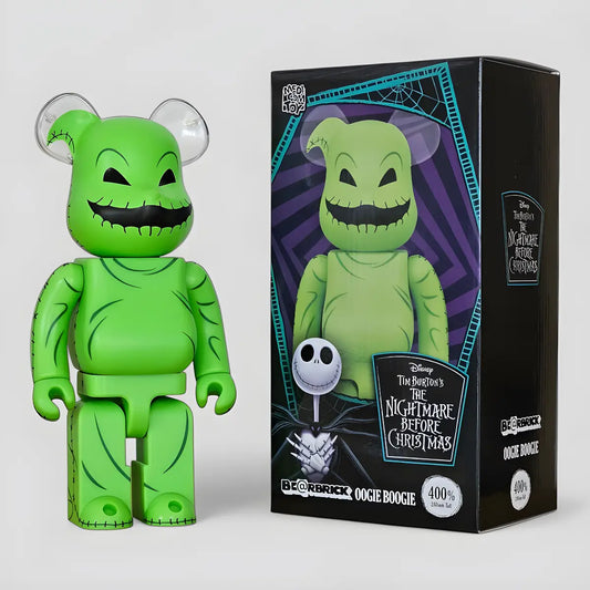 Bearbrick Oogie Boogie [Nightmare Before Christmas] 400% mit Verpackung