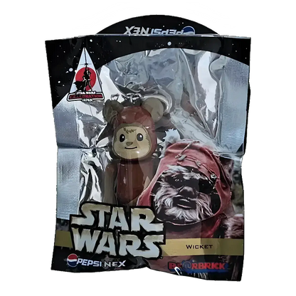 Bearbrick PEPSI.NEX × Star Wars - Wicket 70% in der Verpackung