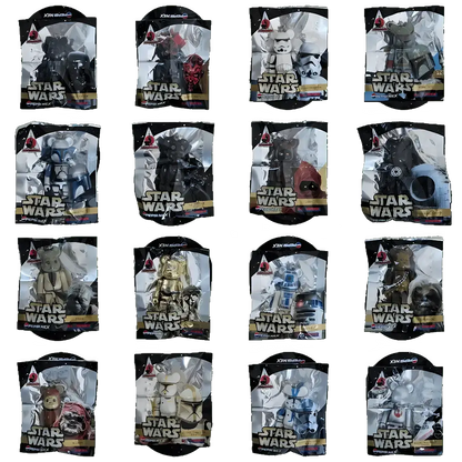 Bearbrick PEPSI.NEX × Star Wars - komplette Kollektion aus 16 Figuren 70% in der Verpackung
