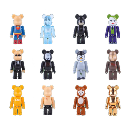 Bearbrick PEPSI.NEX × Warner Bros. - komplette Kollektion aus 12 Figuren 70% Herstellerbild