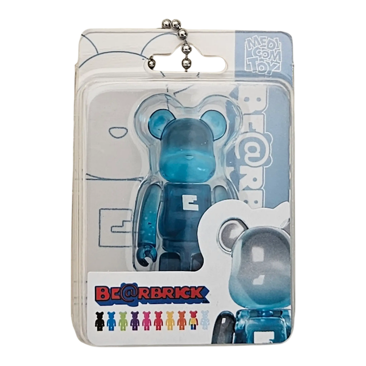 Bearbrick Package Ch@rm Collection Vol. 2 2 Clear Sky Blue 50% in Verpackung