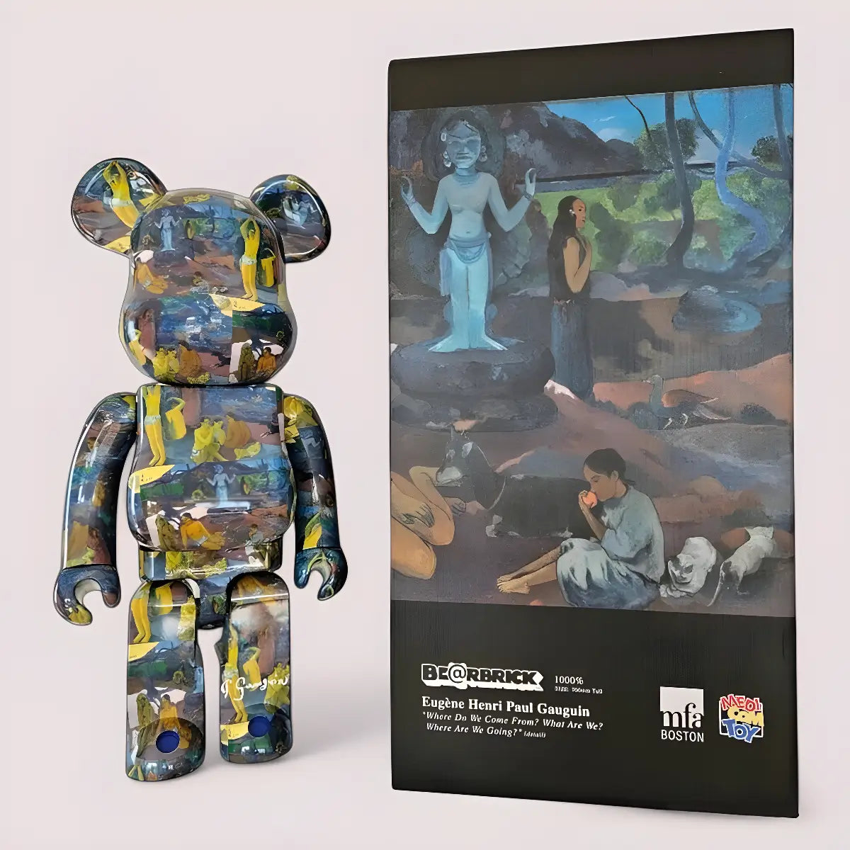 Bearbrick Paul Gauguin Where Do We Come From 1000% mit Verpackung