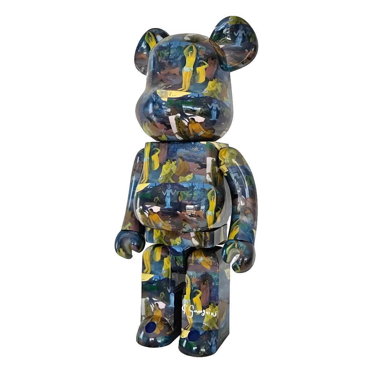 Bearbrick Paul Gauguin Where Do We Come From 1000% schräg