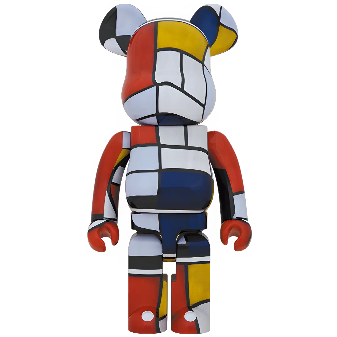 Bearbrick Piet Mondrian 1000% Herstellerbild 1