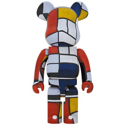 Bearbrick Piet Mondrian 1000% Herstellerbild 1