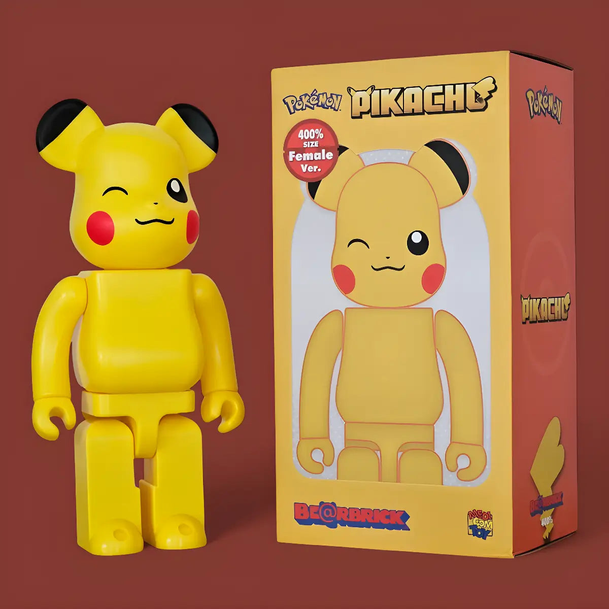 BE@RBRICK Pikachu Female Version 400% BE@RBRICK Pikachu Female Version 400%