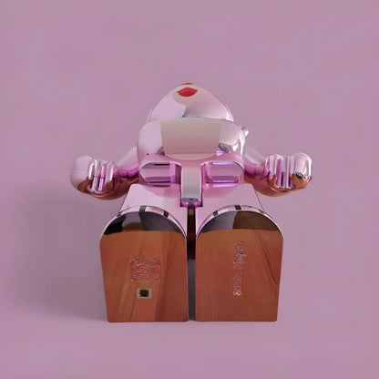Bearbrick Pink Panther Chrome Version 1000% Echtheitsmerkmale