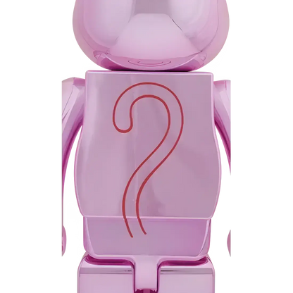 Bearbrick Pink Panther Chrome Version 1000% Herstellerbild 2