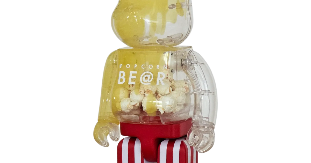 BE@RBRICK Popcorn Bear 400% | MyBearBrick.de