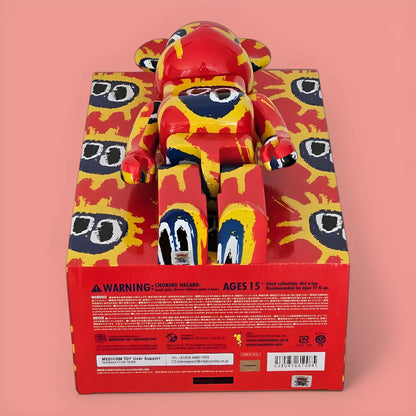 Bearbrick Primal Scream 'screamadelica' 100%+400% Echtheitsmerkmale