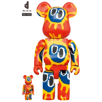 Bearbrick Primal Scream 'screamadelica' 100%+400% Herstellerbild 1