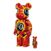 Bearbrick Primal Scream 'screamadelica' 100%+400% schräg