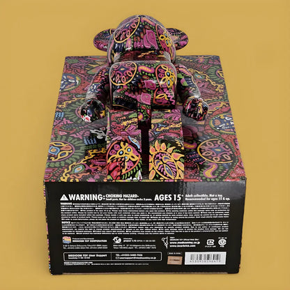 Bearbrick Psychedelic Paisley 100%+400% Echtheitsmerkmale