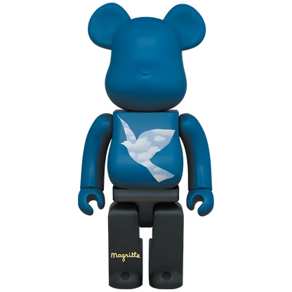 Bearbrick René Magritte 'L'Oiseau de Ciel 1966  La Belle Societé 1965' 100%+400% Herstellerbild 3