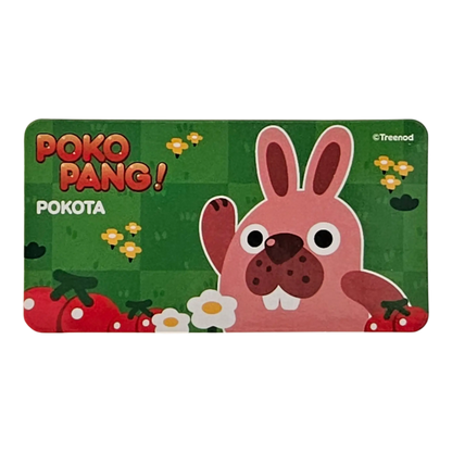 Bearbrick Series 35 Cute 'Pokota' [LINE Pokopang] 100% Begleitkarte