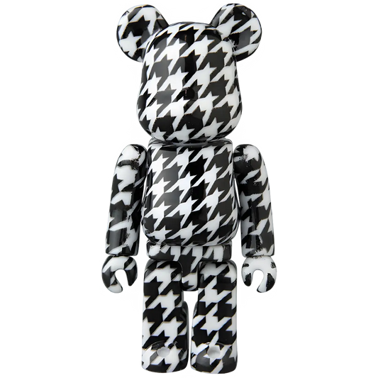 Bearbrick Series 36 Pattern 'Houndstooth' 100% Herstellerbild