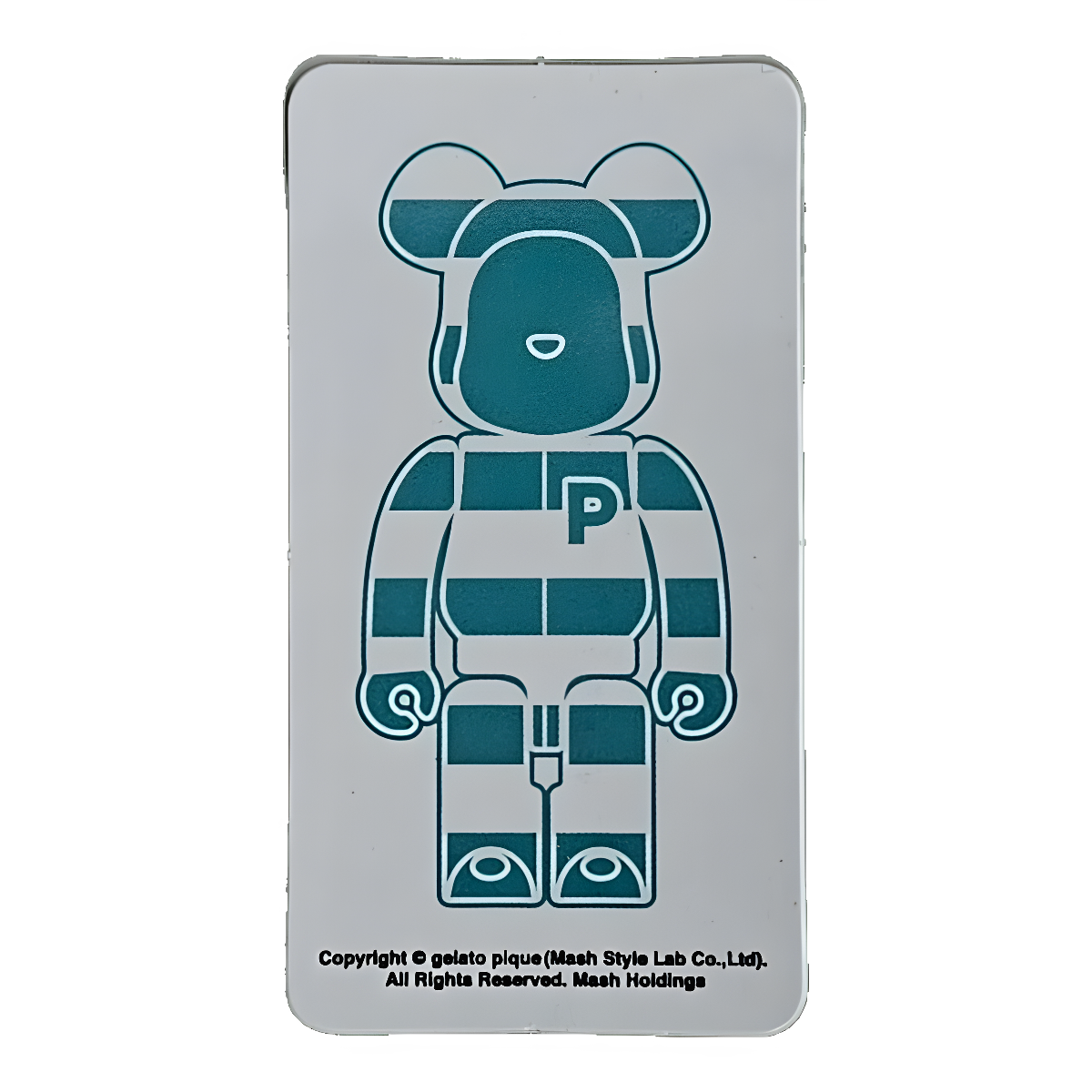 Bearbrick Series 43 Artist 'Gelato Pique Mint' 100% Begleitkarte