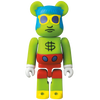 Bearbrick Series 43 Artist 'Keith Haring Andy Mouse' 100% Herstellerbild